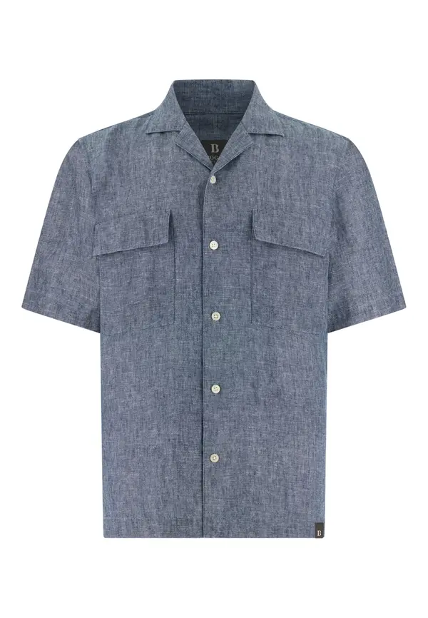 Boggi Milano Boggi Milano Srajca  moder denim