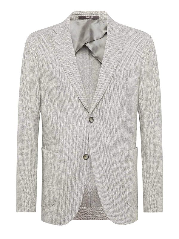 Boggi Milano Boggi Milano Suknjič  siva / temno siva / naravno bela