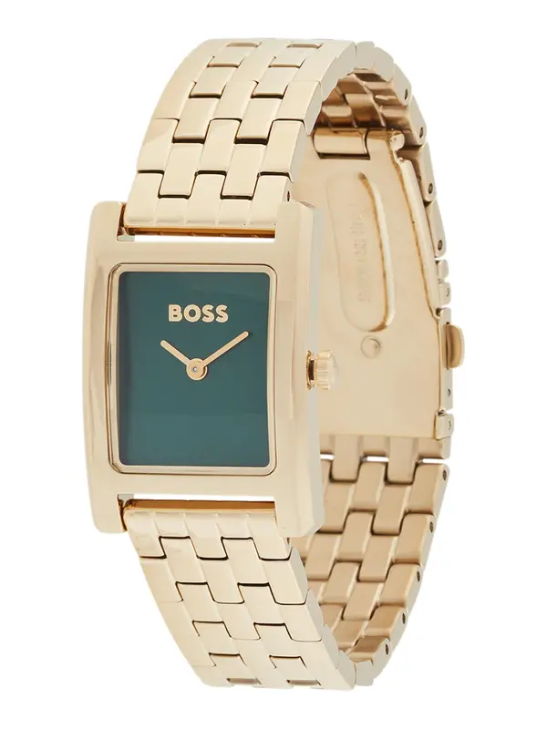 BOSS BOSS Analogna ura  zlata / smaragd