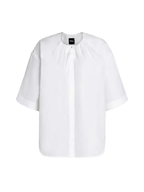 BOSS BOSS Bluza 'Banorena'  bela