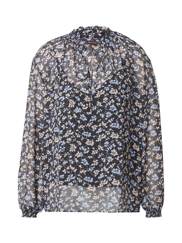 BOSS BOSS Bluza 'Biusica'  kit / svetlo modra / črna / bela