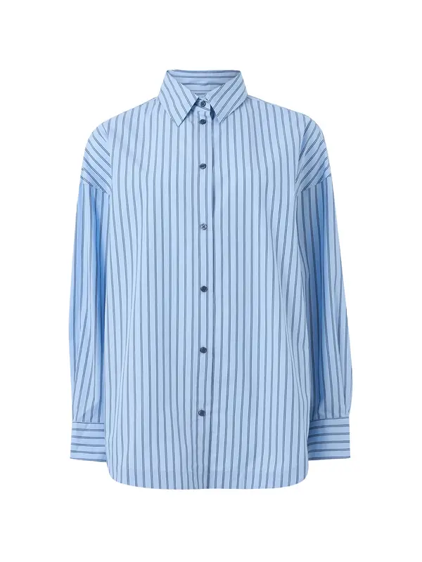 BOSS BOSS Bluza 'C_Bostatta'  mornarska / svetlo modra