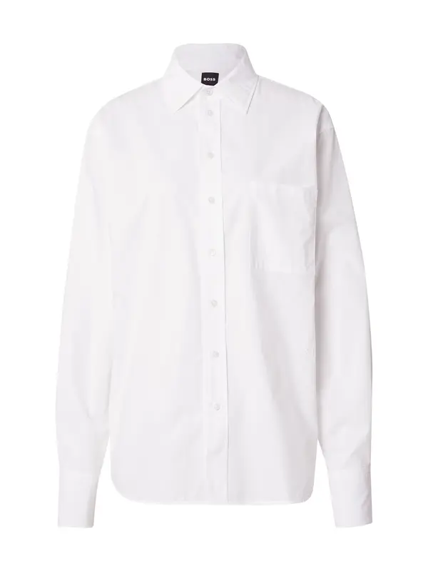 BOSS BOSS Bluza 'Saturday_1'  bela