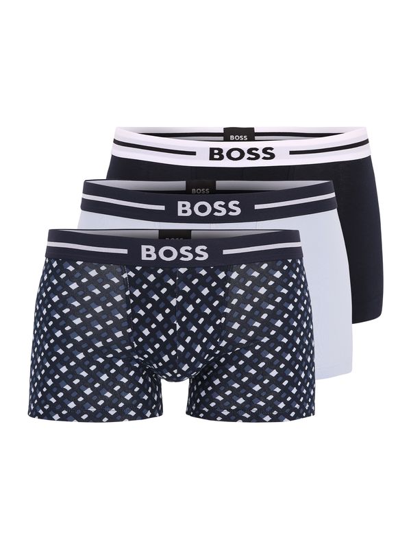 BOSS BOSS Boksarice 'Bold'  mornarska / pastelno modra / temno modra / off-bela