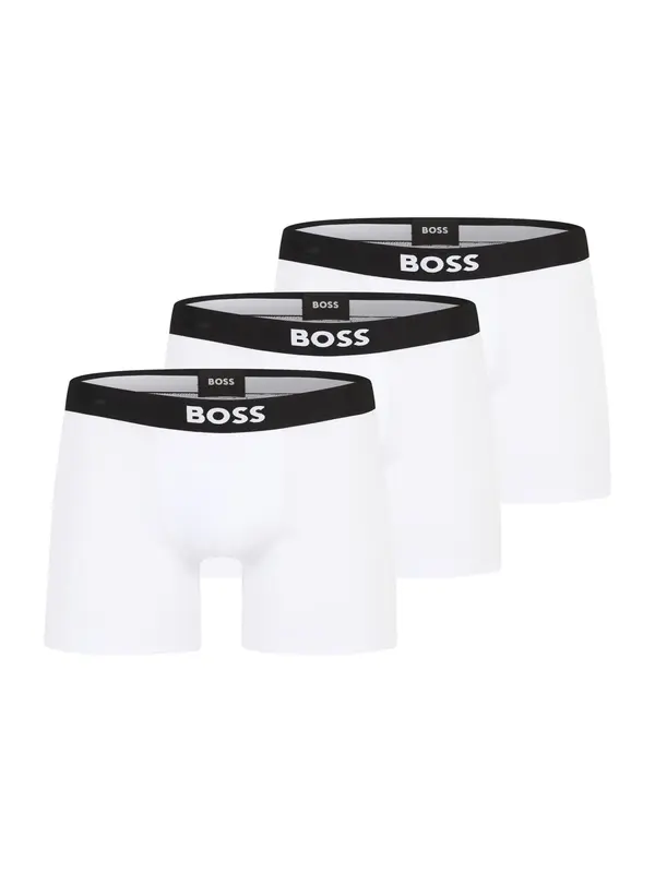 BOSS BOSS Boksarice  črna / bela