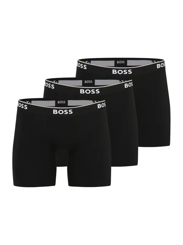 BOSS BOSS Boksarice  črna / bela