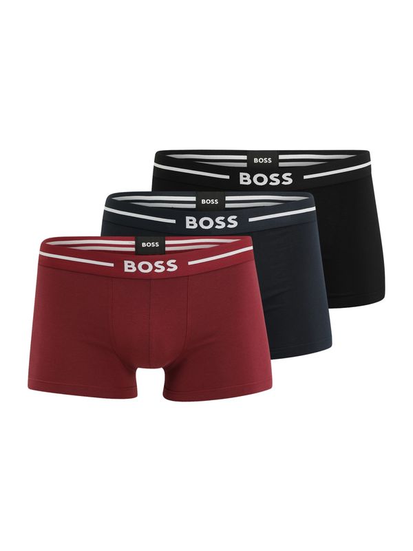 BOSS BOSS Boksarice  marine / merlot / črna / bela