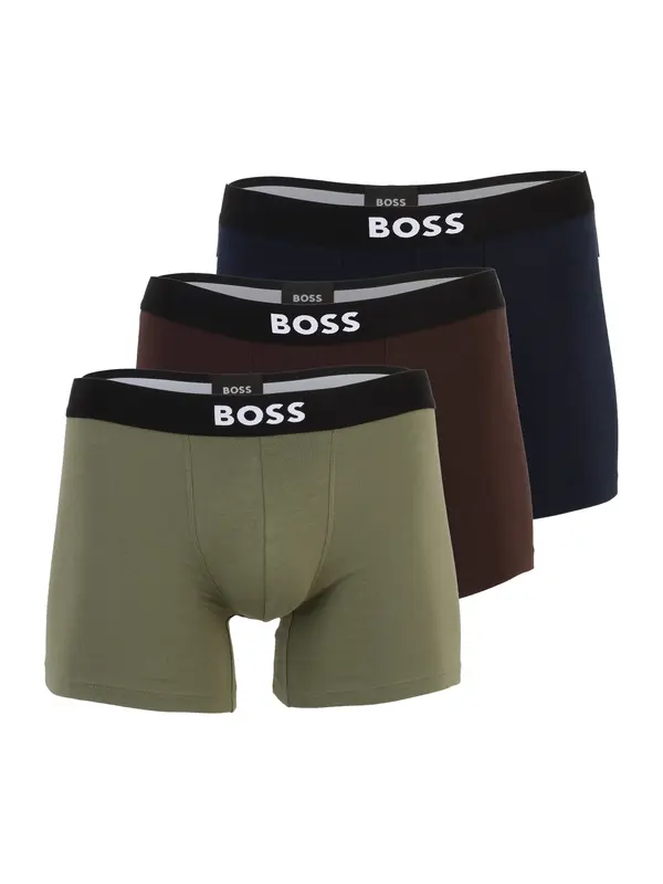 BOSS BOSS Boksarice  mornarska / rjava / oliva / bela