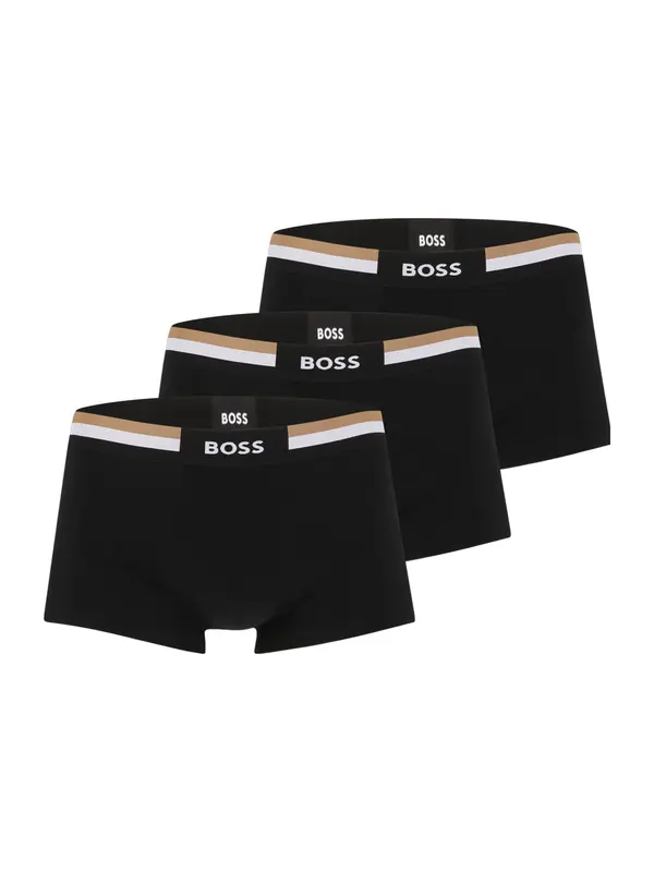 BOSS BOSS Boksarice 'Motion'  pesek / črna / bela