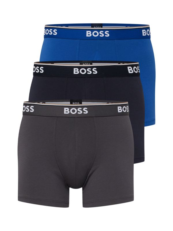 BOSS BOSS Boksarice 'Power'  indigo / nočno modra / temno siva / bela