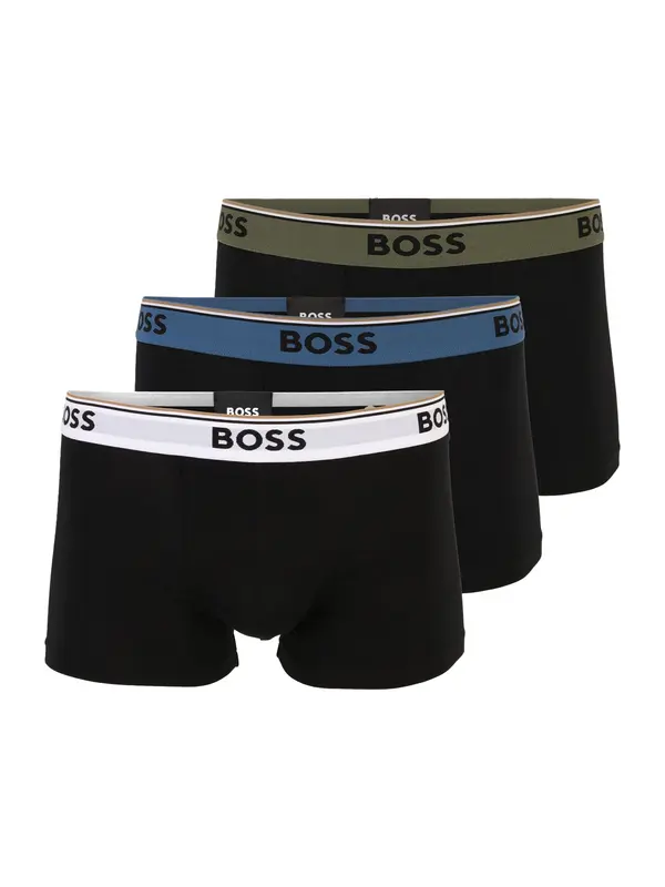 BOSS BOSS Boksarice 'Power'  modra / oliva / črna / bela