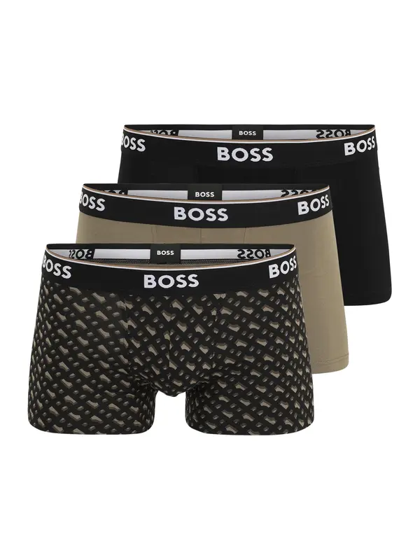 BOSS BOSS Boksarice 'Power'  rjava / brokat / črna / bela