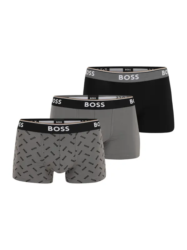 BOSS BOSS Boksarice 'Power'  siva / črna / bela