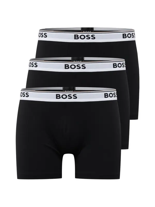 BOSS BOSS Boksarice 'Power'  svetlo siva / črna / bela