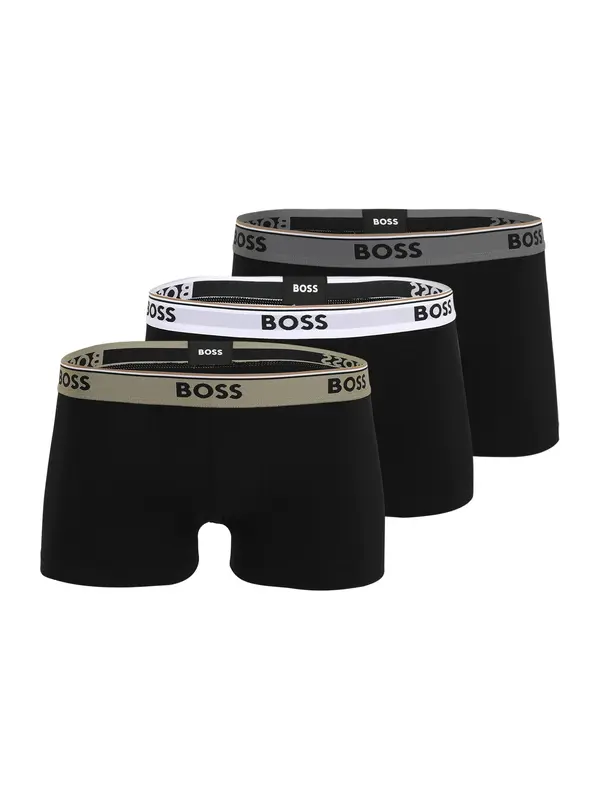 BOSS BOSS Boksarice  temno siva / oliva / črna / bela