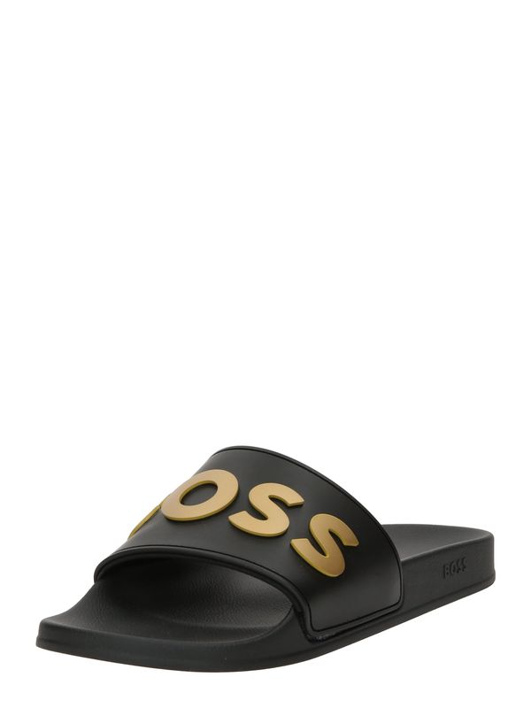 BOSS BOSS Čevelj za na plažo/kopanje 'Kirk'  med / črna