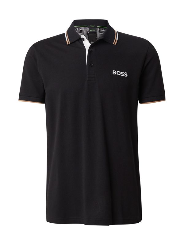 BOSS BOSS Funkcionalna majica 'Paddy Pro'  brokat / črna / bela