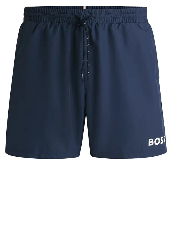 BOSS BOSS Kratke kopalne hlače 'Starfish'  marine / bela