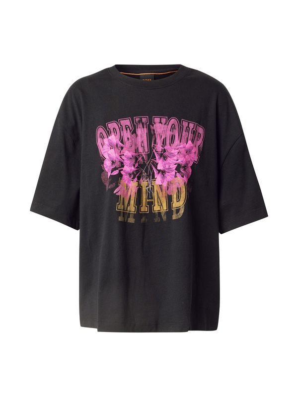 BOSS BOSS Majica 'C_Eboyfriend_3'  oranžna / roza / črna