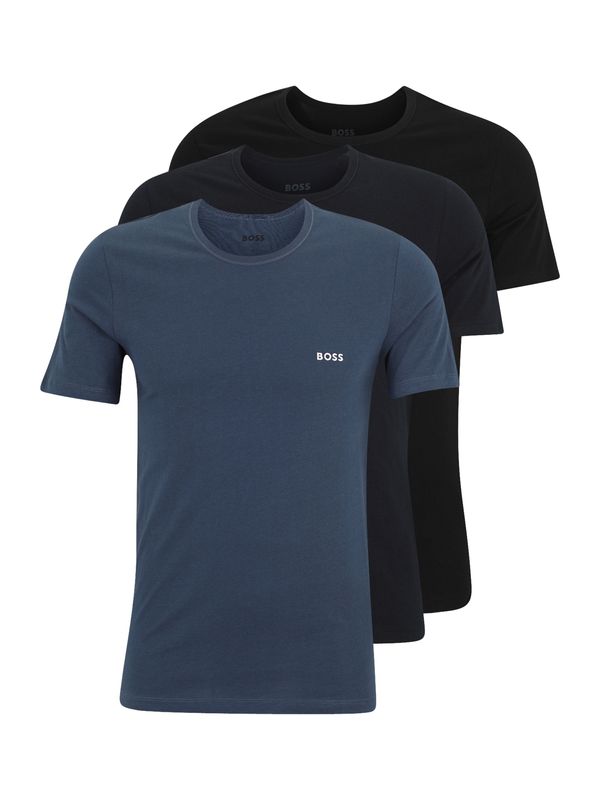 BOSS BOSS Majica 'Classic'  marine / safir / črna / bela