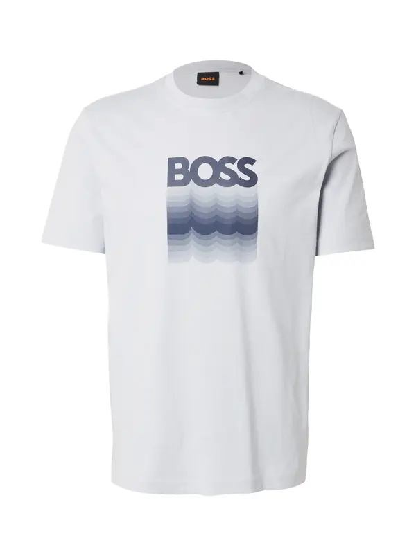 BOSS BOSS Majica 'Insignia'  marine / golobje modra / dimno-siva / svetlo siva