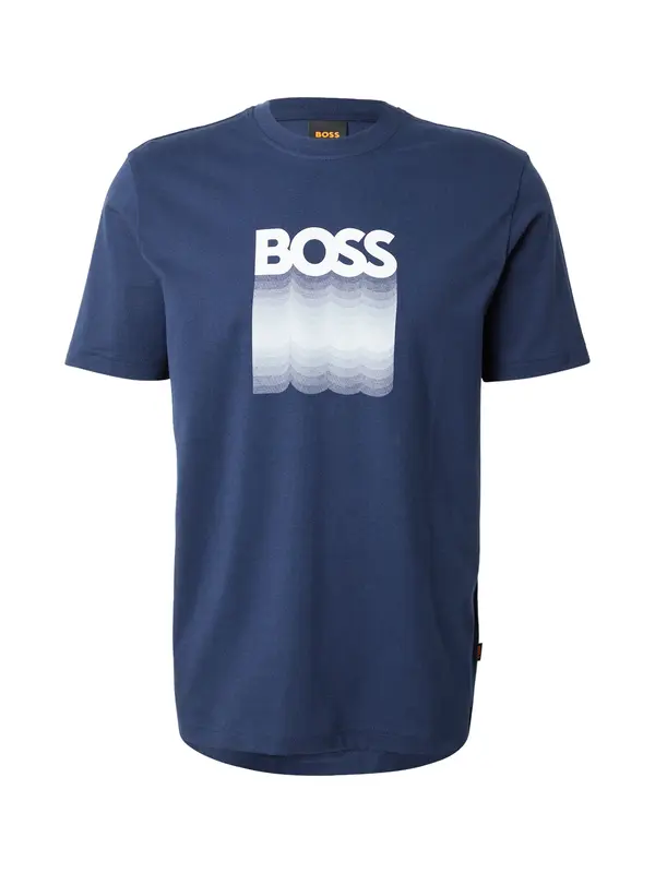 BOSS BOSS Majica 'Insignia'  modra / bela