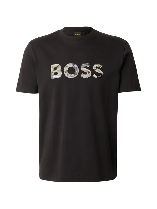 BOSS BOSS Majica 'Insignia'  temno siva / bazaltno siva / svetlo siva / črna
