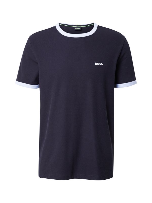 BOSS BOSS Majica  mornarska / nebeško modra