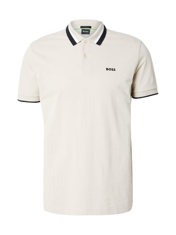 BOSS BOSS Majica 'Paddy Heritage'  bež / črna / bela