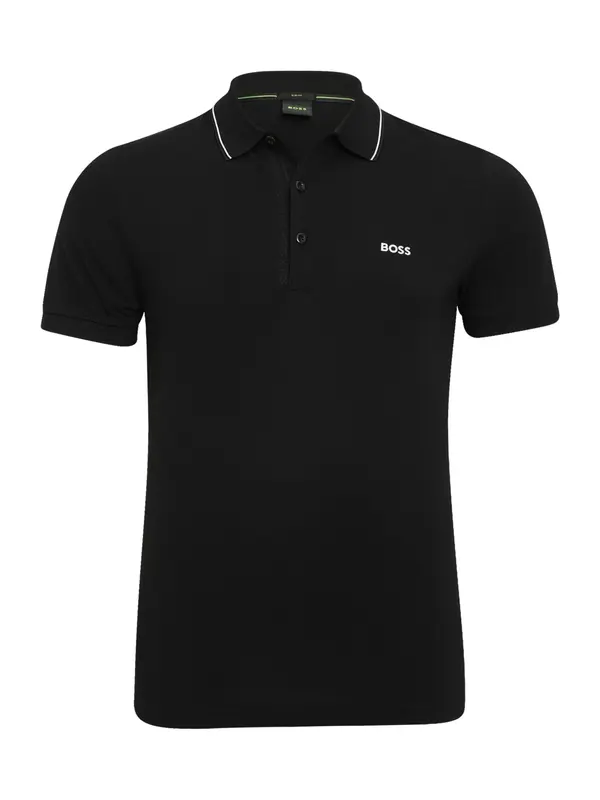 BOSS BOSS Majica 'Paule 4'  črna / bela