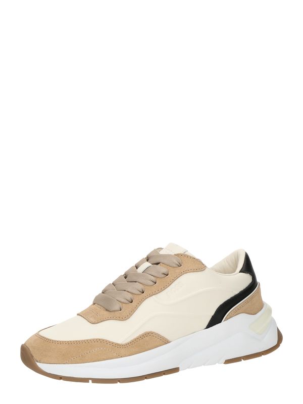 BOSS BOSS Nizke superge 'Skylar'  kamela / svetlo bež / črna