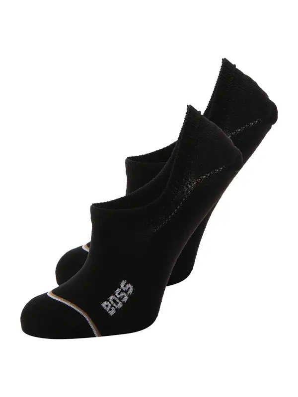BOSS BOSS Nogavice 'Iconic'  črna / bela