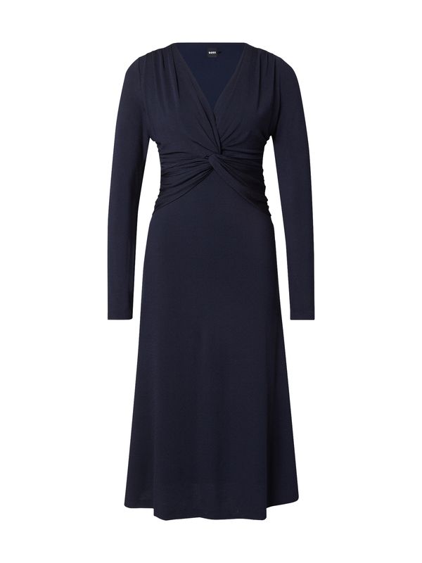 BOSS BOSS Obleka 'Eulo'  temno modra