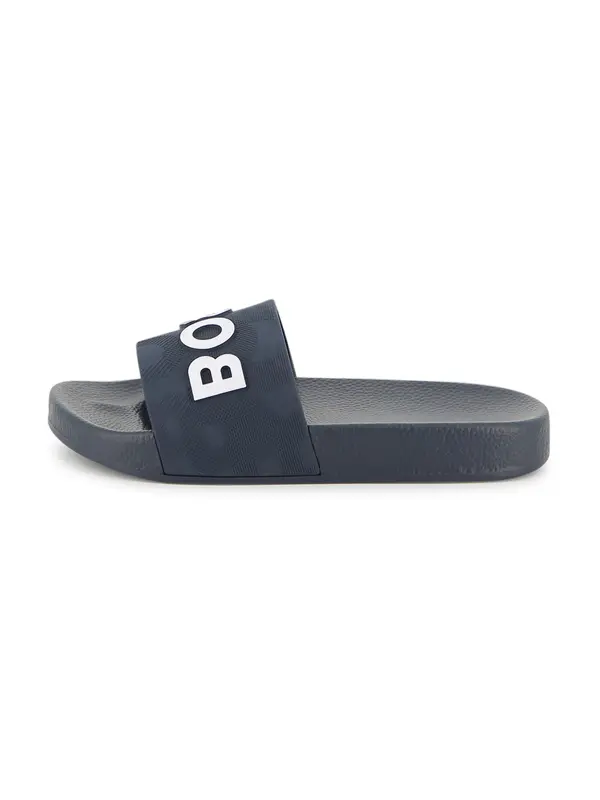BOSS BOSS Odprti čevlji  mornarska / bela