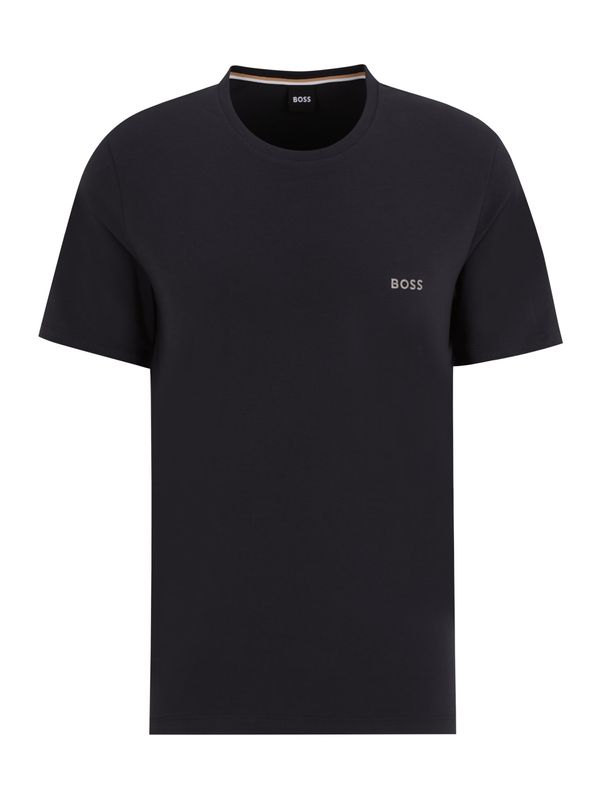 BOSS Orange BOSS Orange Majica 'Mix&Match T-Shirt R'  bež / temno modra