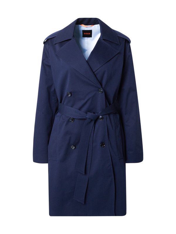 BOSS BOSS Prehoden plašč 'C_Cotrench'  temno modra