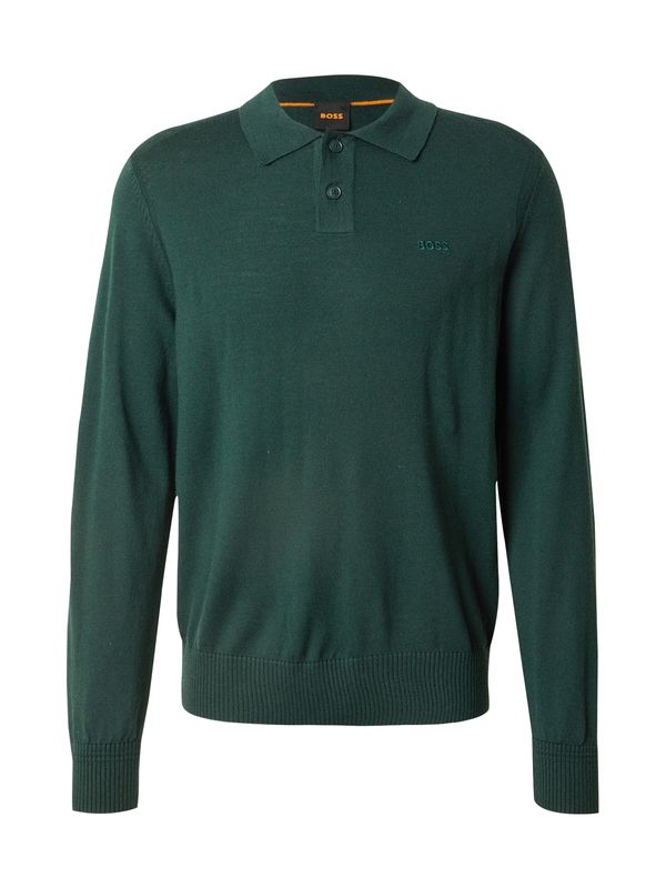 BOSS BOSS Pulover 'Avac'  temno zelena