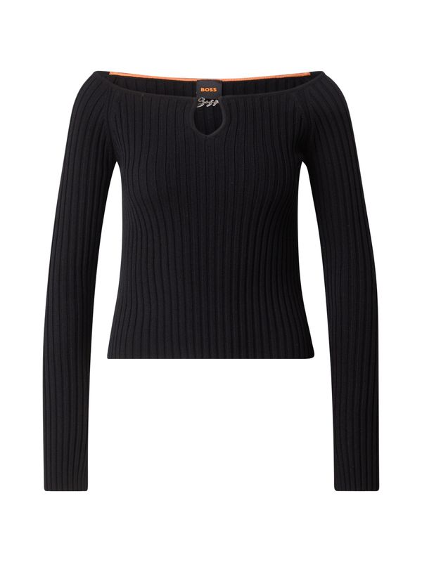 BOSS BOSS Pulover 'C_Fayez'  črna