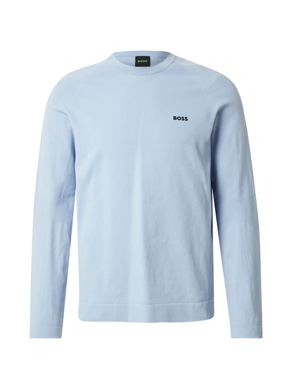 BOSS BOSS Pulover 'K_Seamless Tech_CN'  svetlo modra