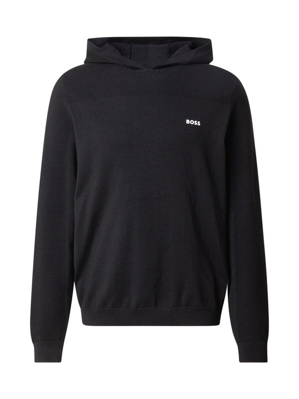 BOSS BOSS Pulover 'Momentum'  črna