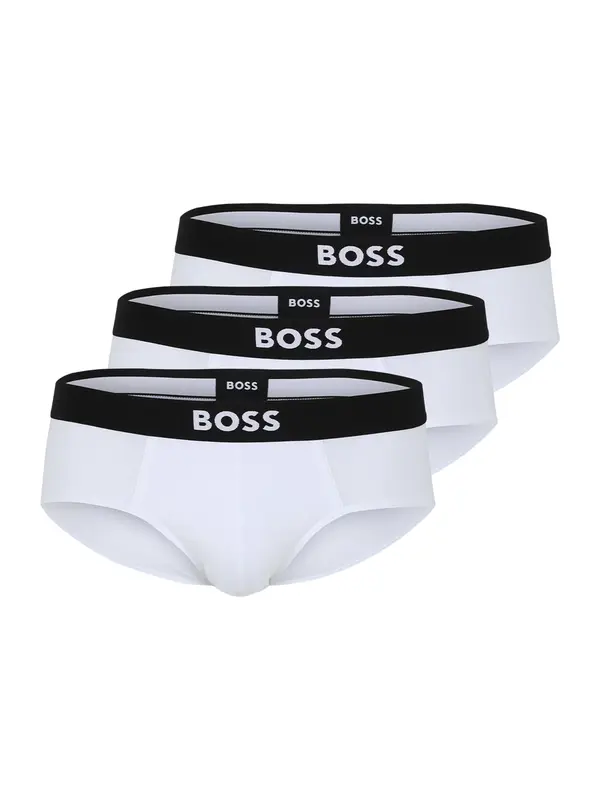 BOSS BOSS Spodnje hlačke  črna / bela
