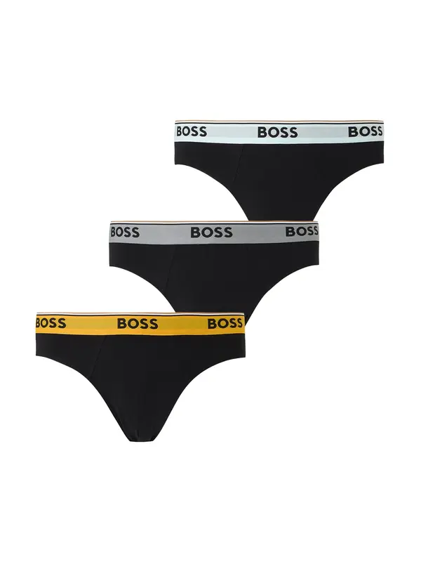BOSS BOSS Spodnje hlačke  pastelno modra / rumena / siva / črna