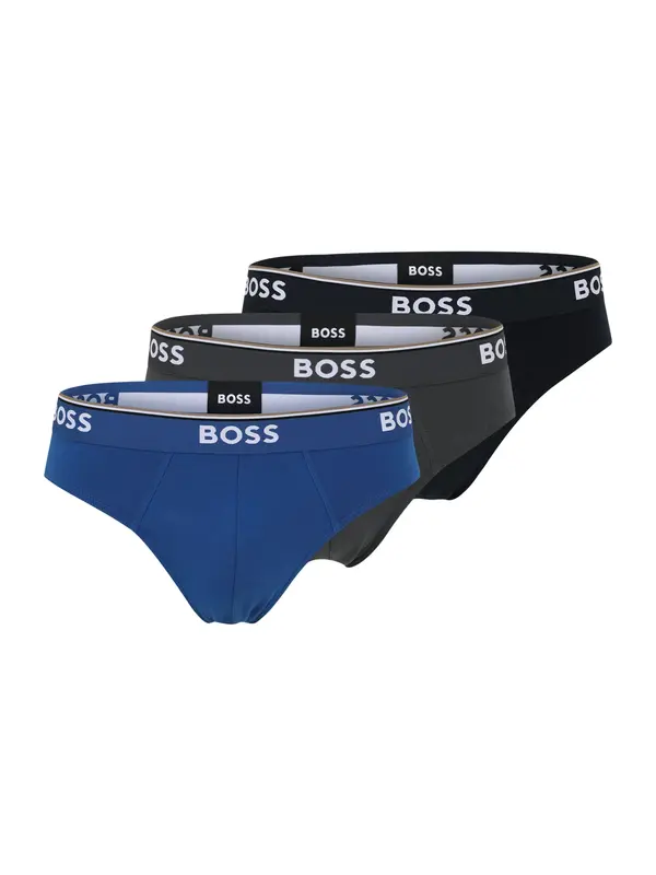 BOSS BOSS Spodnje hlačke 'Power'  modra / mornarska / siva / bela