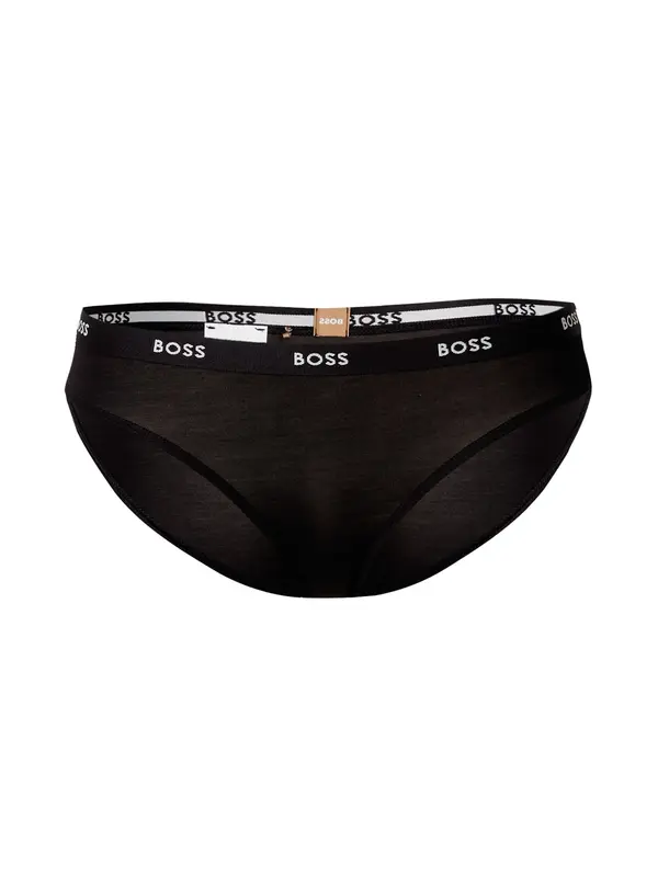 BOSS BOSS Spodnje hlačke  rjava / črna / bela