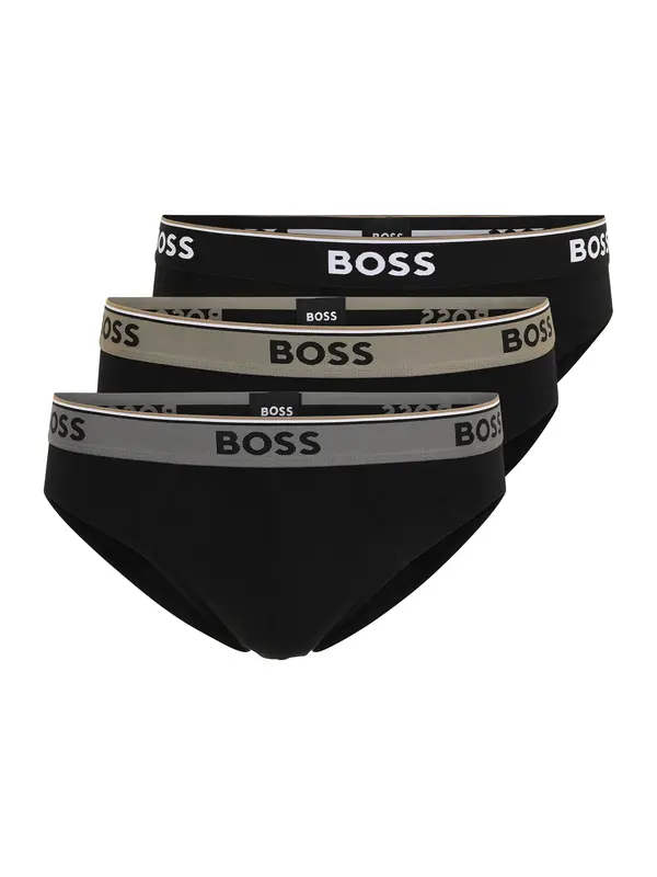 BOSS BOSS Spodnje hlačke  siva / temno siva / črna