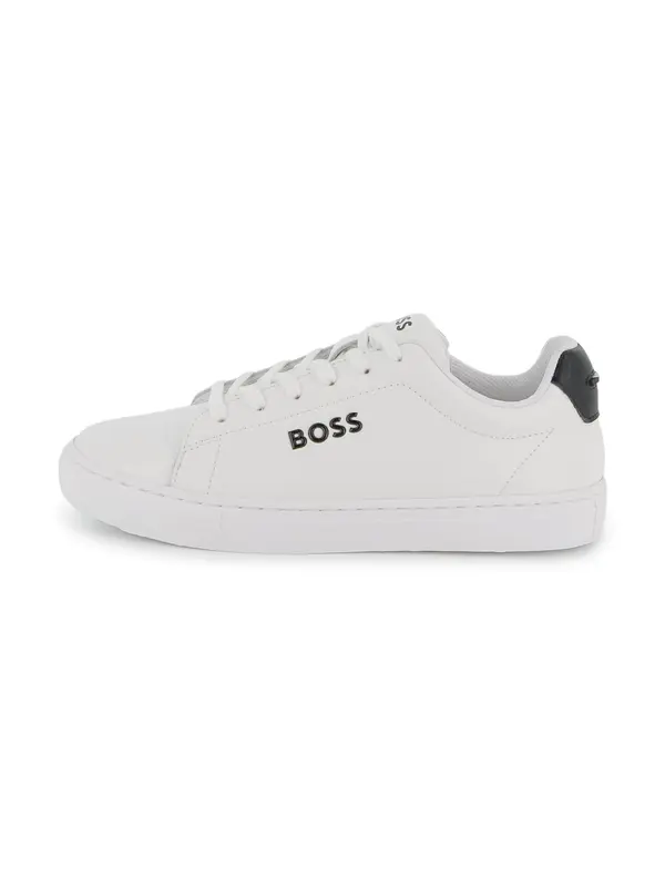 BOSS BOSS Superge 'BASKET'  črna / bela