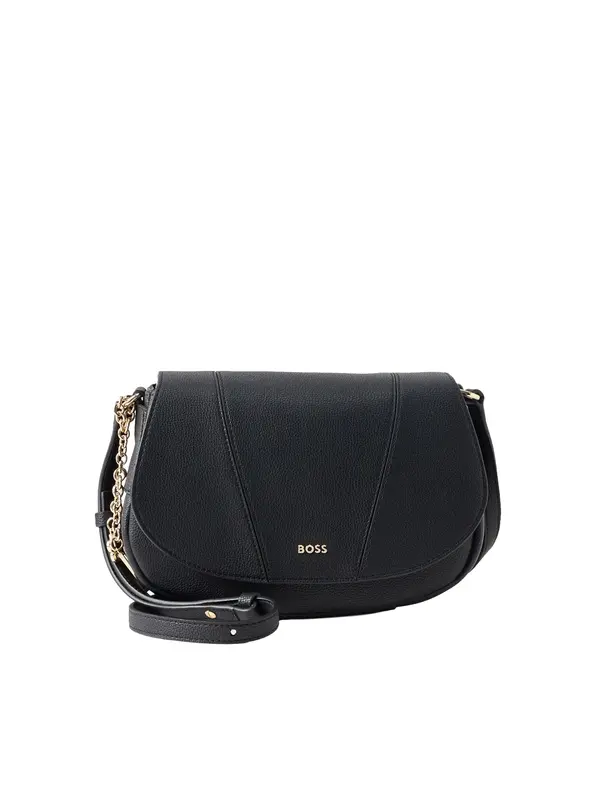 BOSS BOSS Torba za čez ramo 'SALLEY SADDLE'  črna