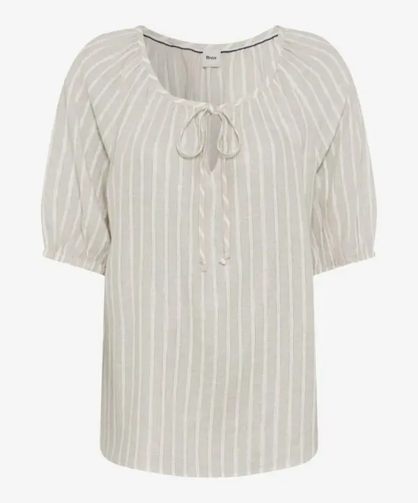 BRAX BRAX Bluza 'Viva'  kamen / srebrna / off-bela