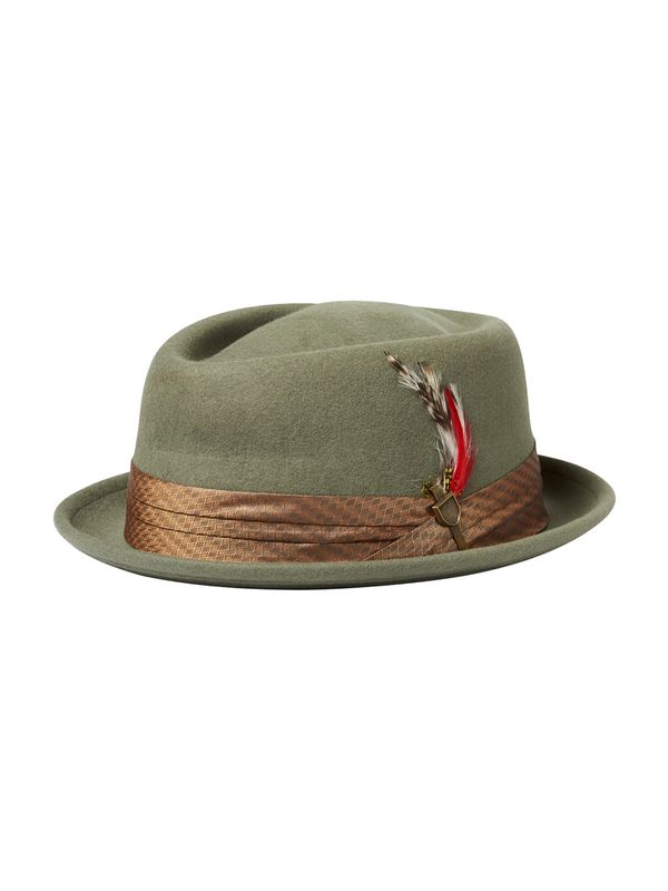 Brixton Brixton Lovska kapa  rjava / zelena / temno rdeča / bela