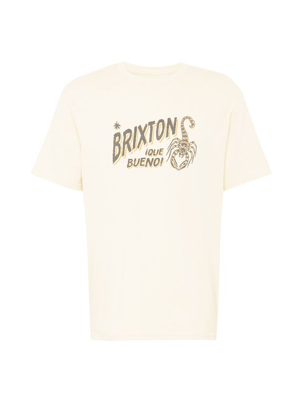 Brixton Brixton Majica 'VINTON'  kremna / oranžna / črna